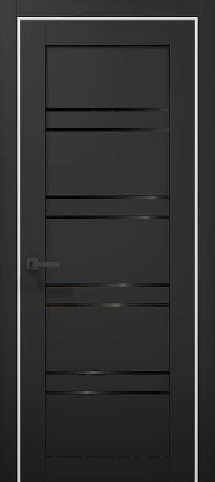 Міжкімнатні двері Папа Карло TETRA Т-01 (BLK)